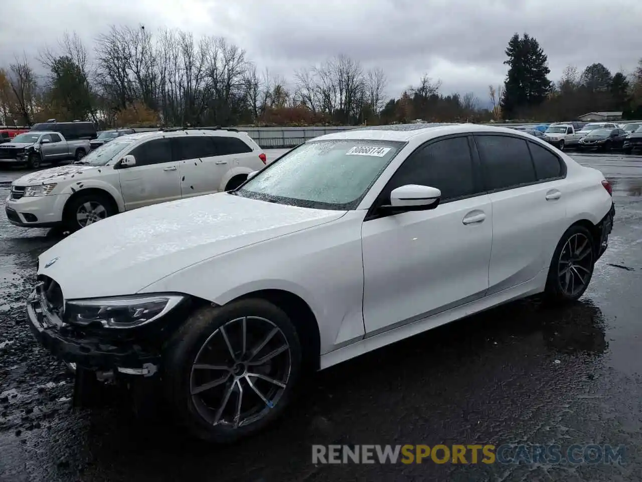 1 Photograph of a damaged car 3MW5R7J05N8C37015 BMW 3 SERIES 2022