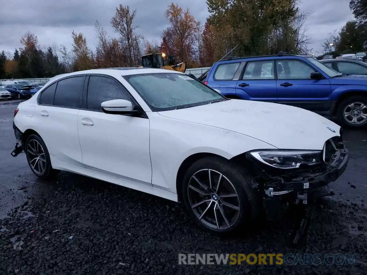 4 Photograph of a damaged car 3MW5R7J05N8C37015 BMW 3 SERIES 2022