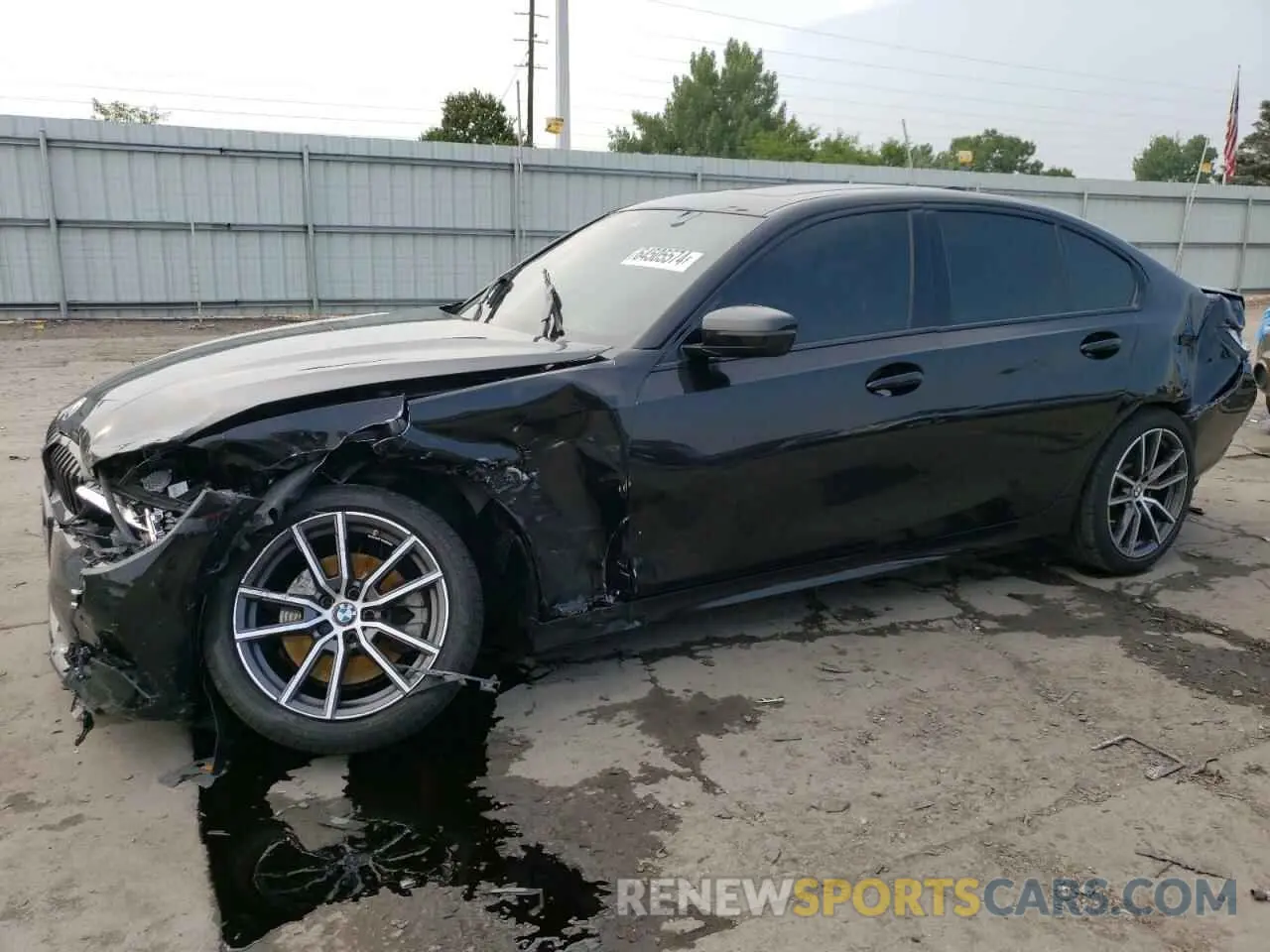 1 Photograph of a damaged car 3MW5R7J05N8C49732 BMW 3 SERIES 2022