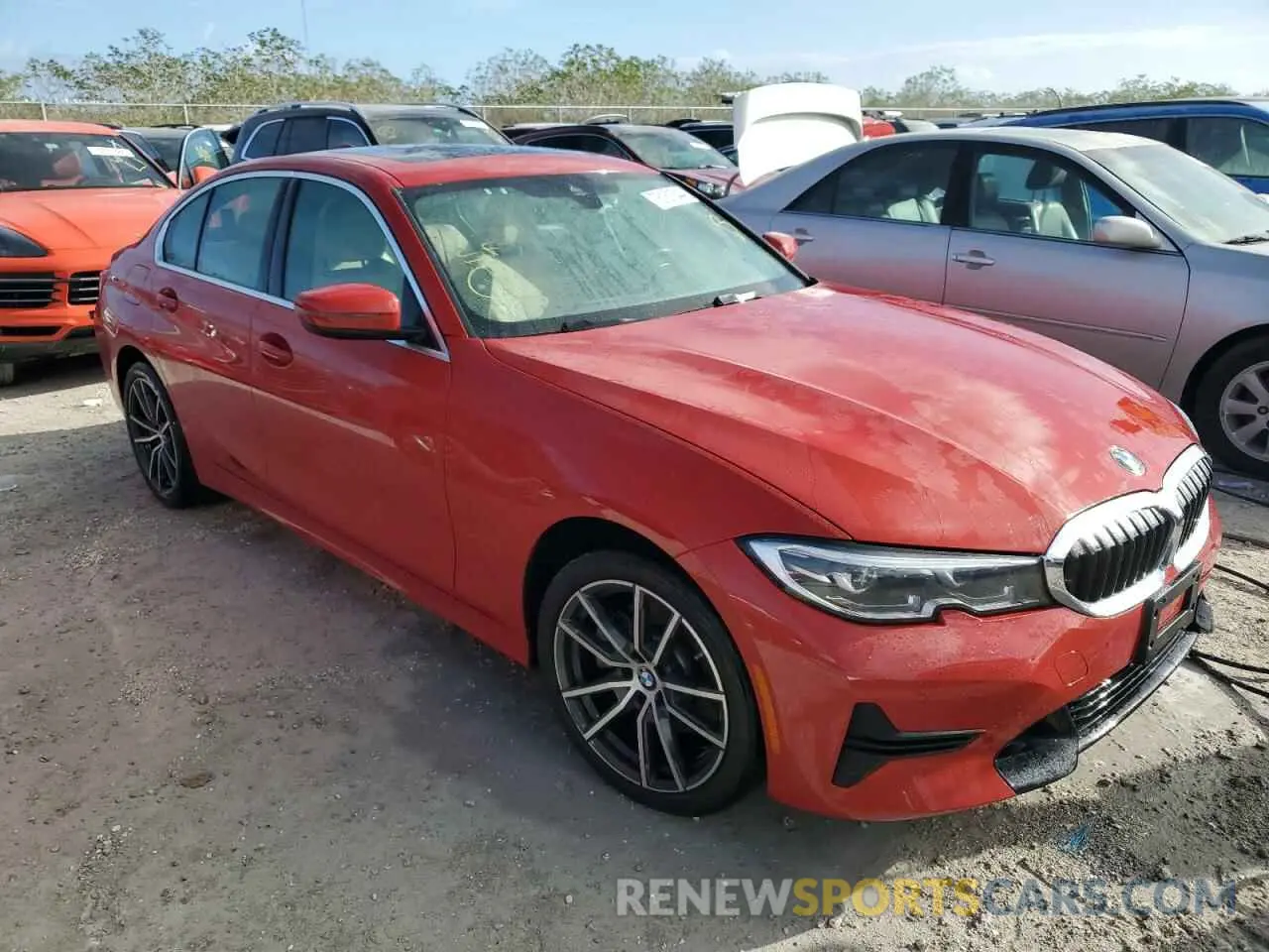 4 Photograph of a damaged car 3MW5R7J06N8C29666 BMW 3 SERIES 2022