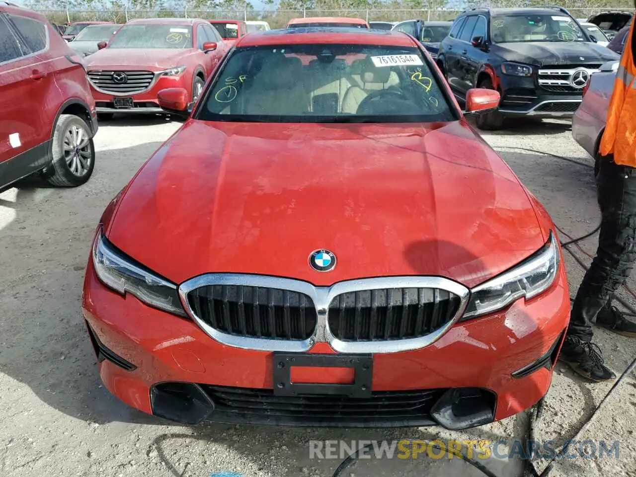 5 Photograph of a damaged car 3MW5R7J06N8C29666 BMW 3 SERIES 2022