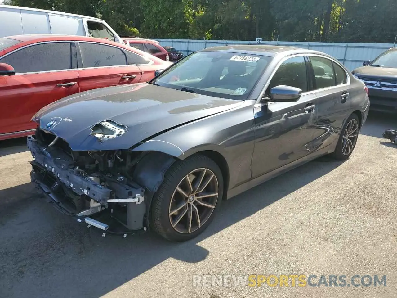 1 Photograph of a damaged car 3MW5R7J06N8C52610 BMW 3 SERIES 2022