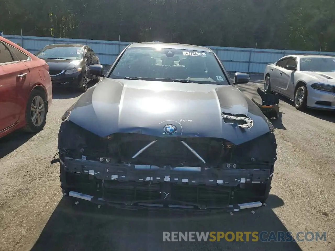 5 Photograph of a damaged car 3MW5R7J06N8C52610 BMW 3 SERIES 2022