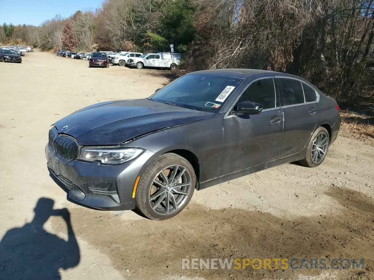 1 Photograph of a damaged car 3MW5R7J07N8C53541 BMW 3 SERIES 2022