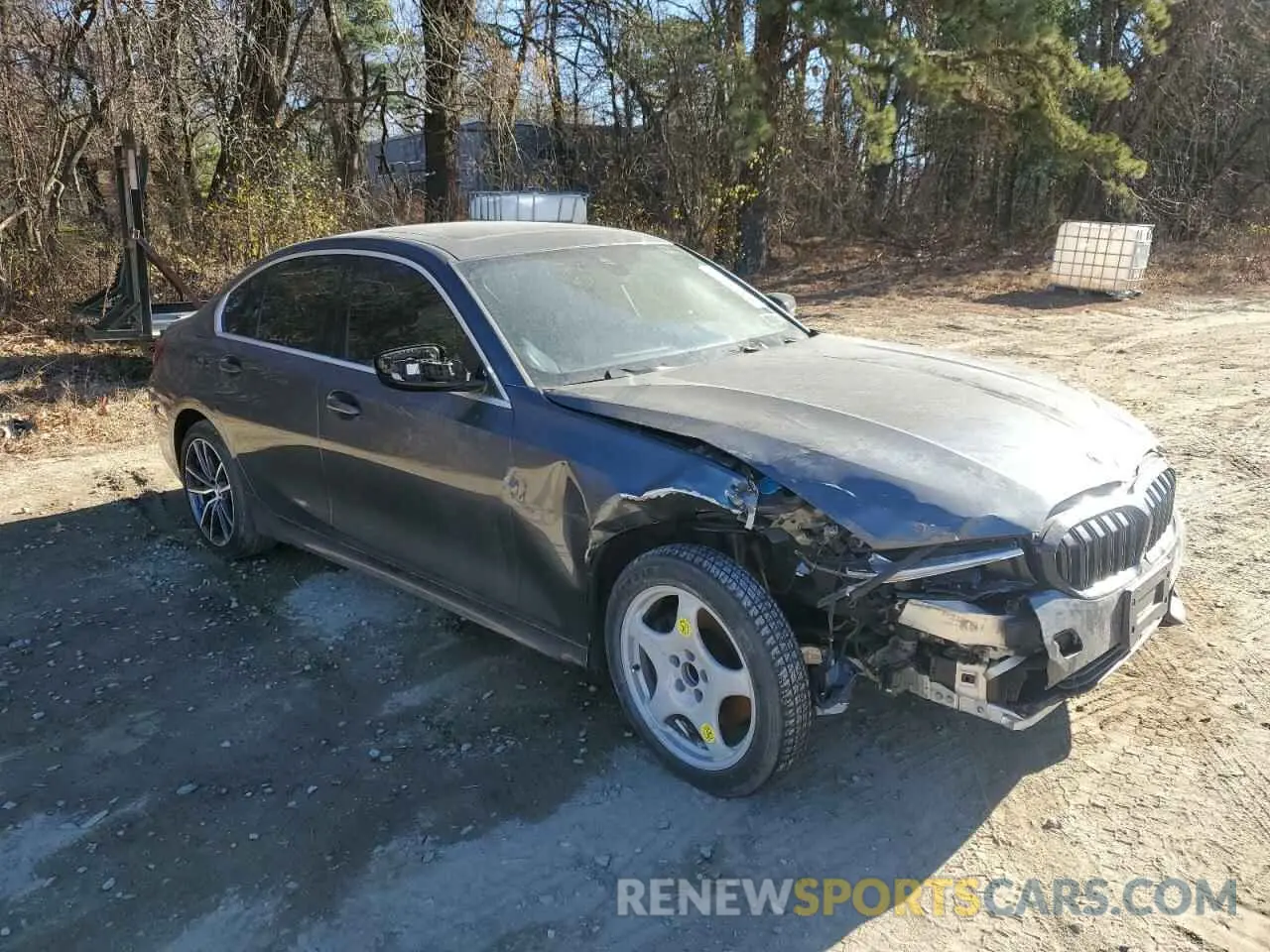 4 Photograph of a damaged car 3MW5R7J07N8C53541 BMW 3 SERIES 2022