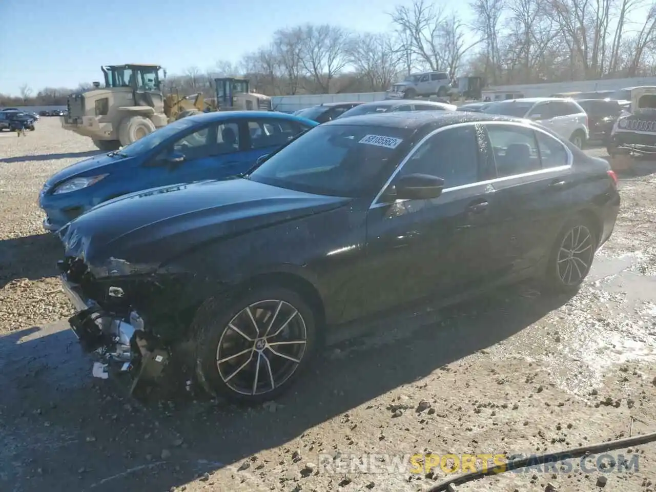 1 Photograph of a damaged car 3MW5R7J07N8C67276 BMW 3 SERIES 2022