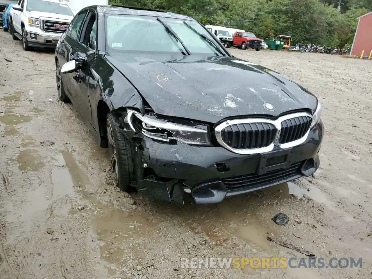 1 Photograph of a damaged car 3MW5R7J09N8C65240 BMW 3 SERIES 2022