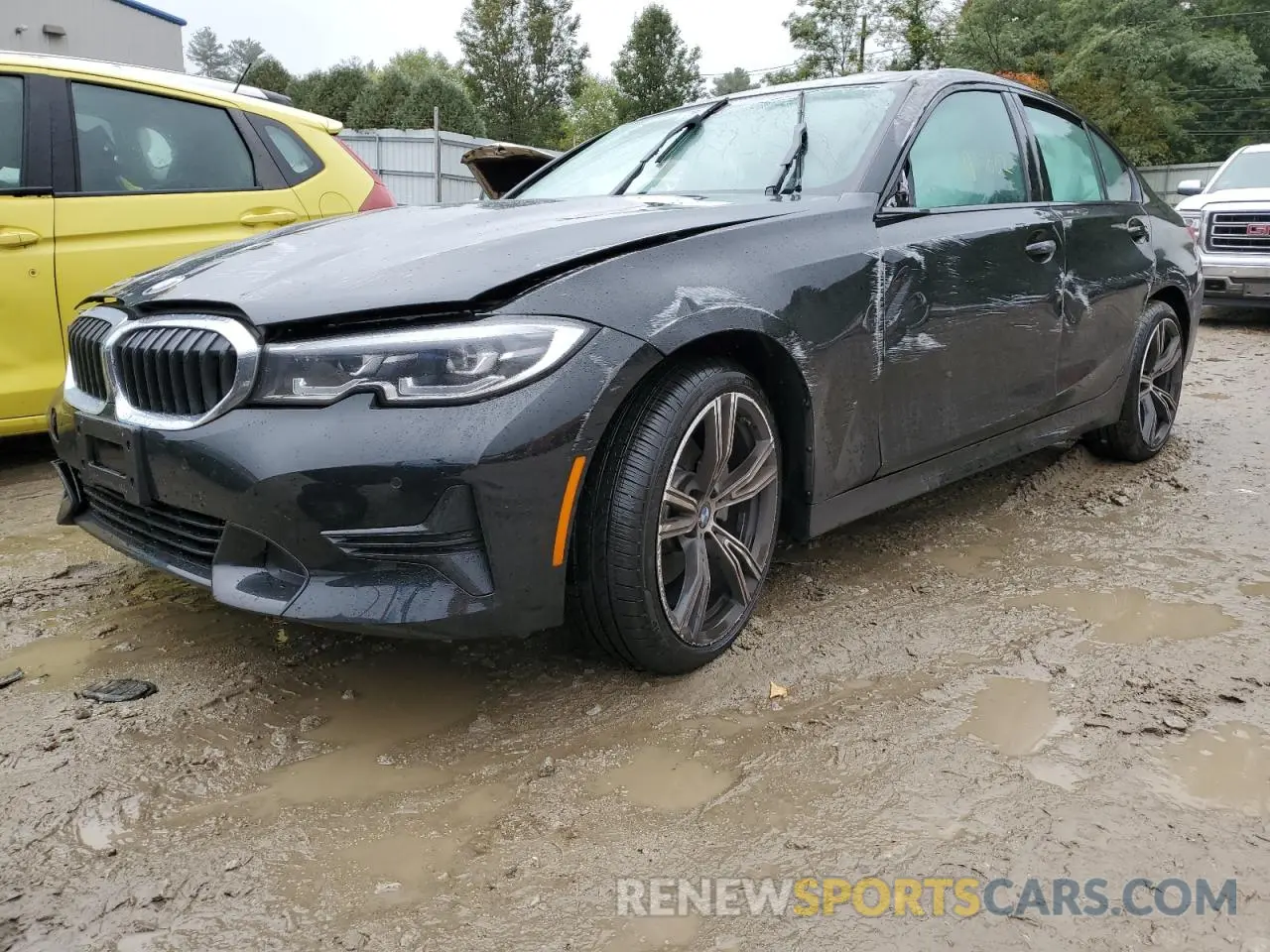 2 Photograph of a damaged car 3MW5R7J09N8C65240 BMW 3 SERIES 2022