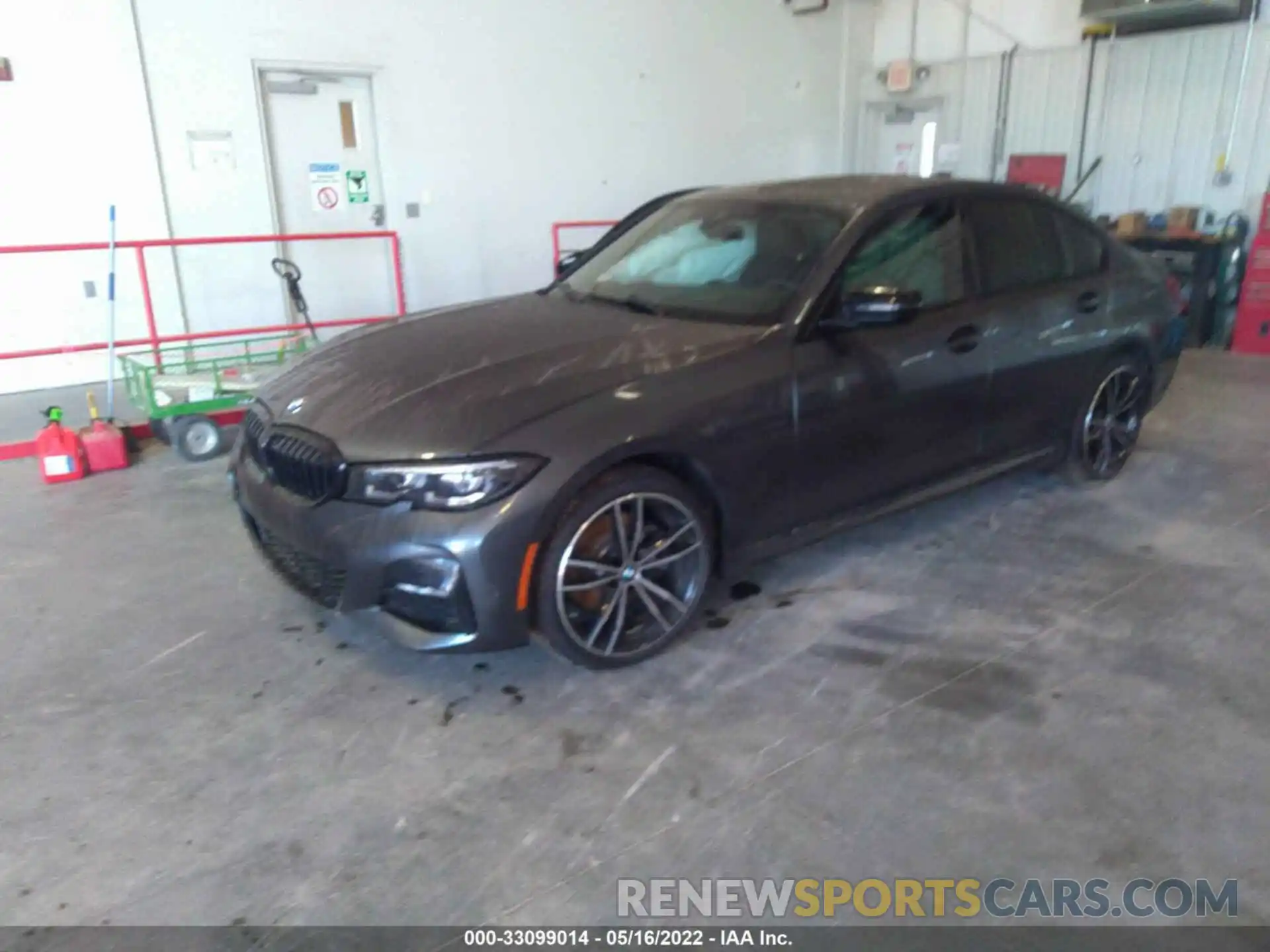 2 Photograph of a damaged car 3MW5R7J0XN8C49886 BMW 3 SERIES 2022