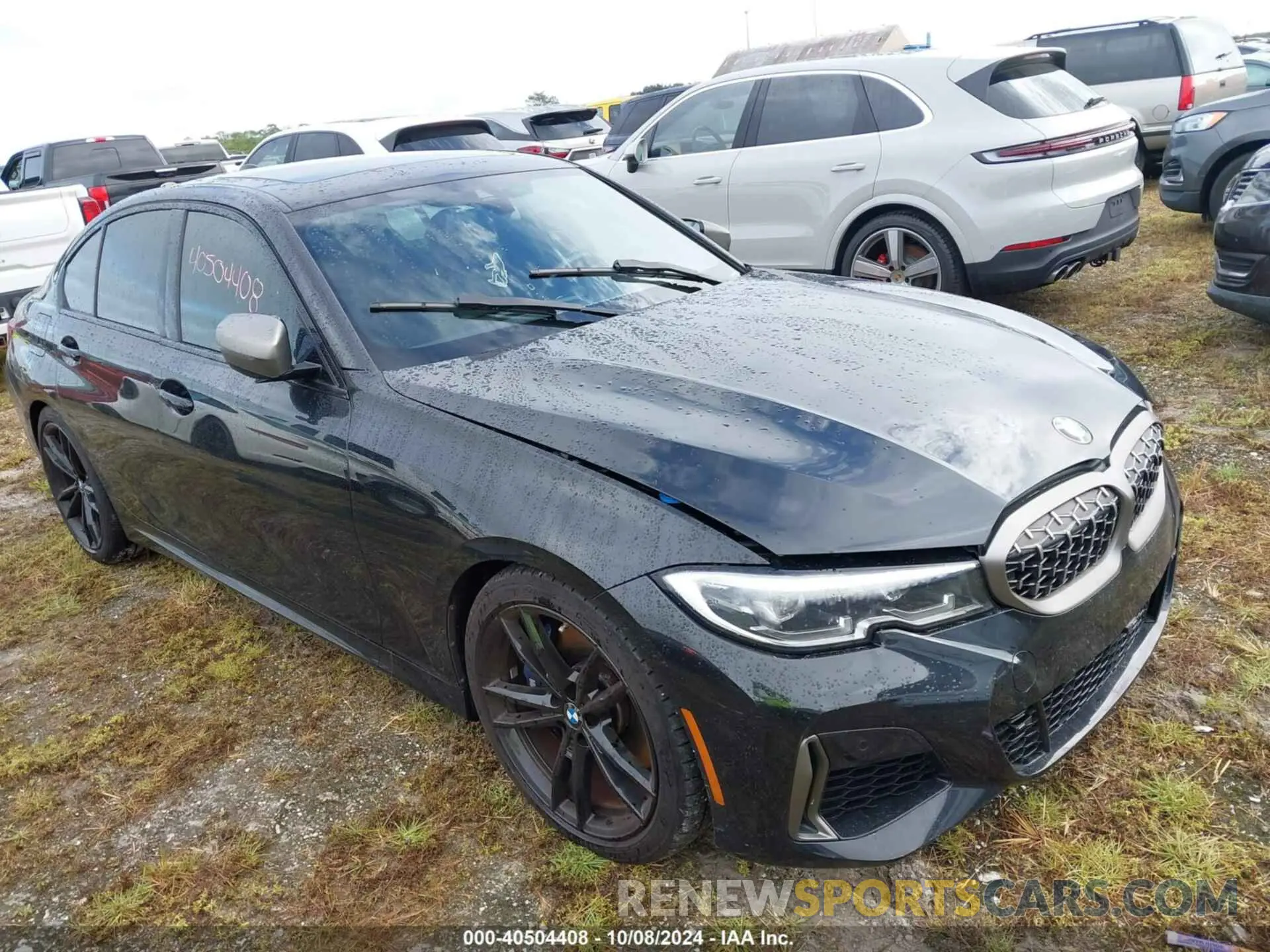 1 Photograph of a damaged car 3MW5U7J08N8C38349 BMW 3 SERIES 2022