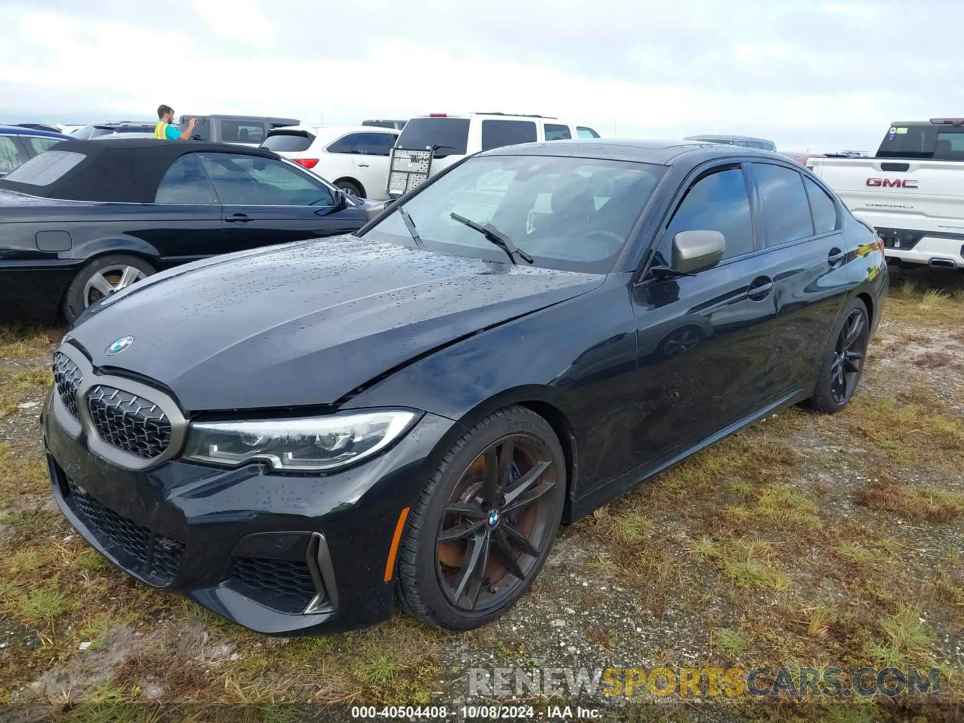 2 Photograph of a damaged car 3MW5U7J08N8C38349 BMW 3 SERIES 2022