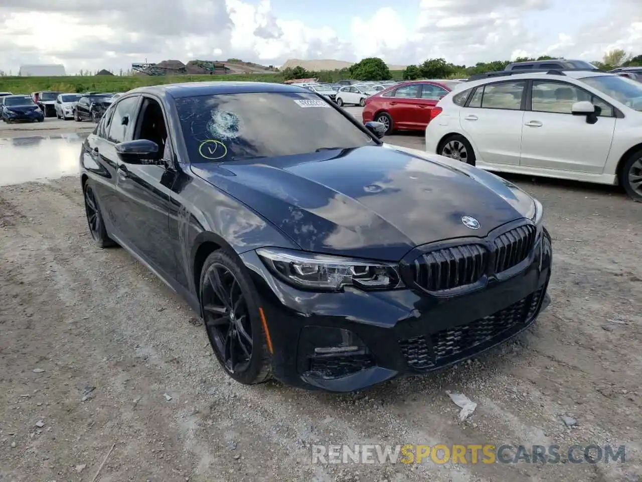 1 Photograph of a damaged car WBA5R1C0XNFL69768 BMW 3 SERIES 2022