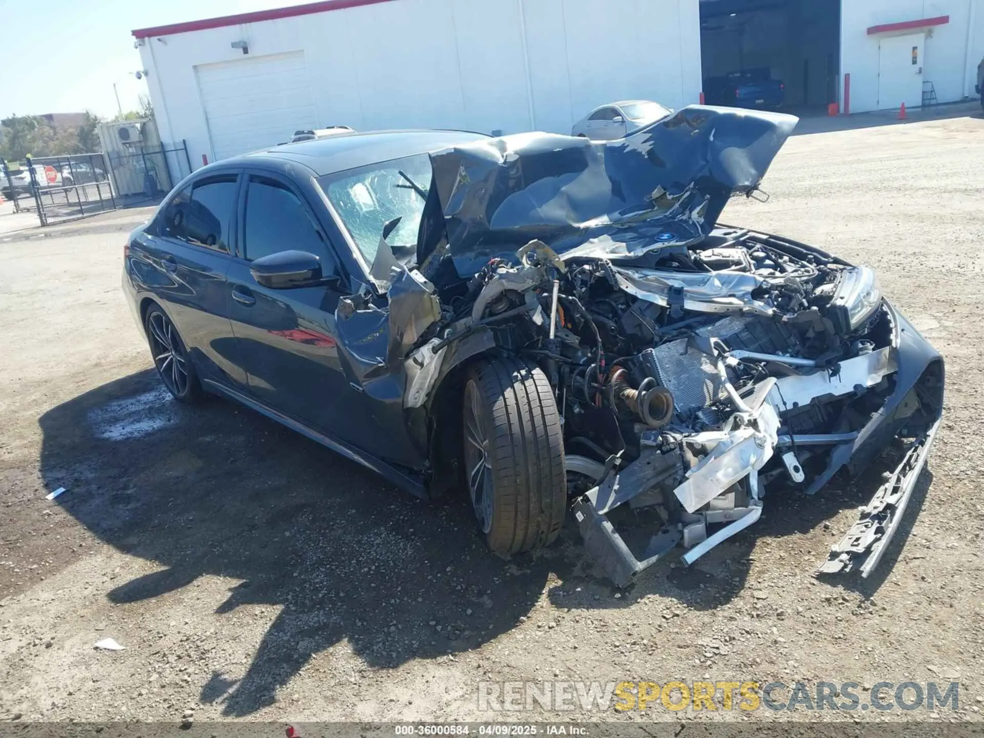 1 Photograph of a damaged car 3MW39FF02P8D03050 BMW 3 SERIES 2023