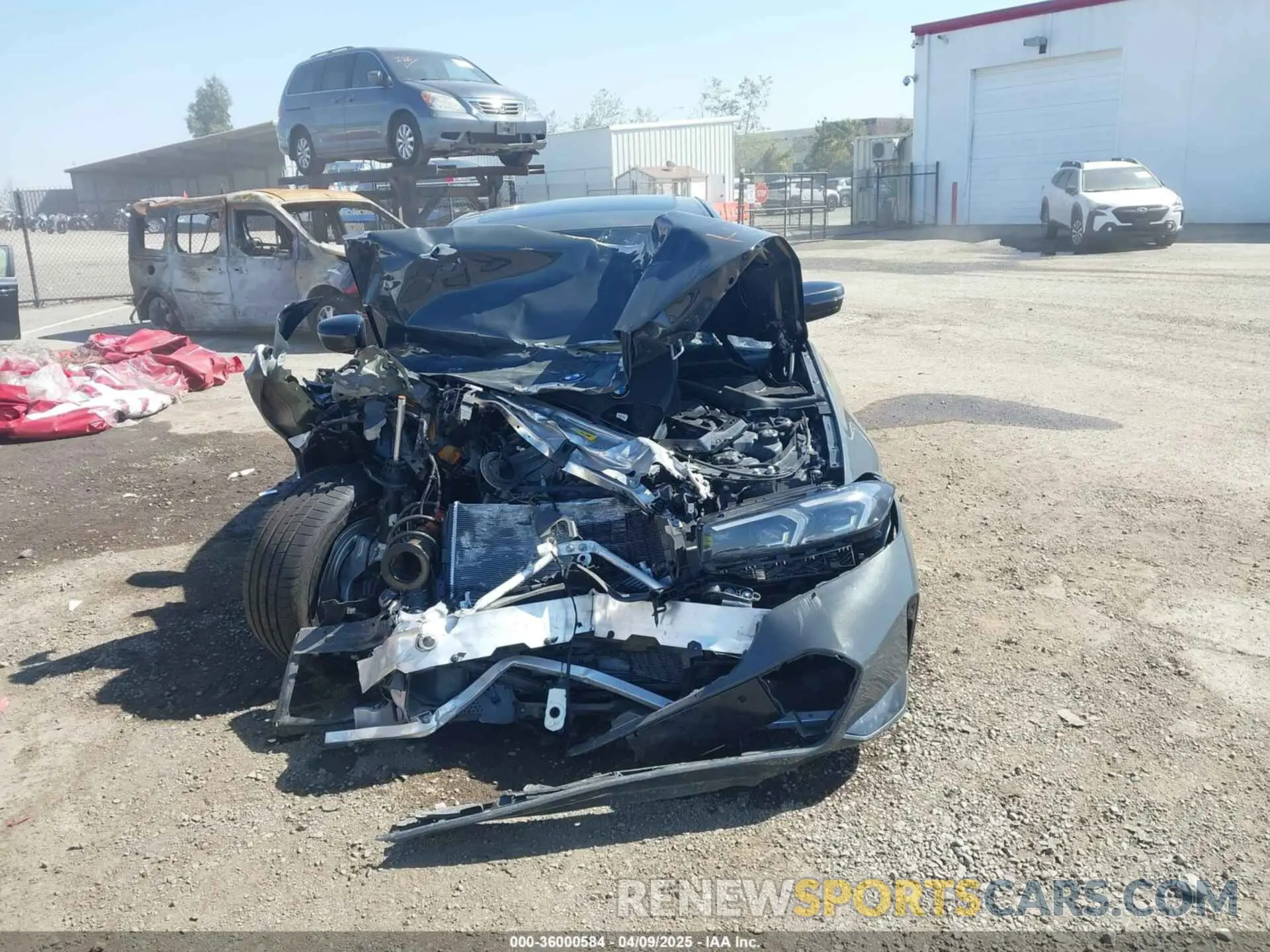 12 Photograph of a damaged car 3MW39FF02P8D03050 BMW 3 SERIES 2023