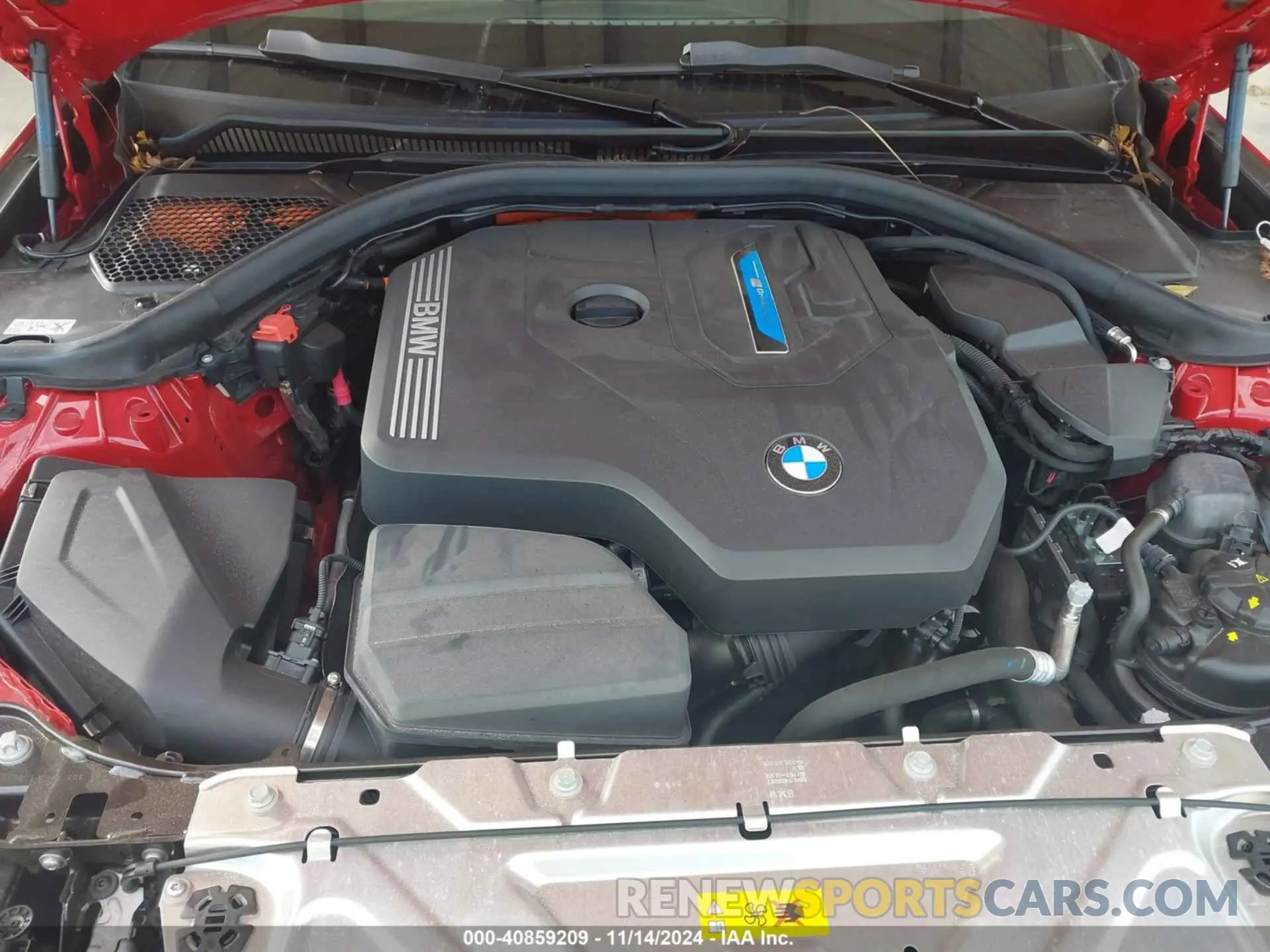 10 Photograph of a damaged car 3MW39FF04P8D05172 BMW 3 SERIES 2023