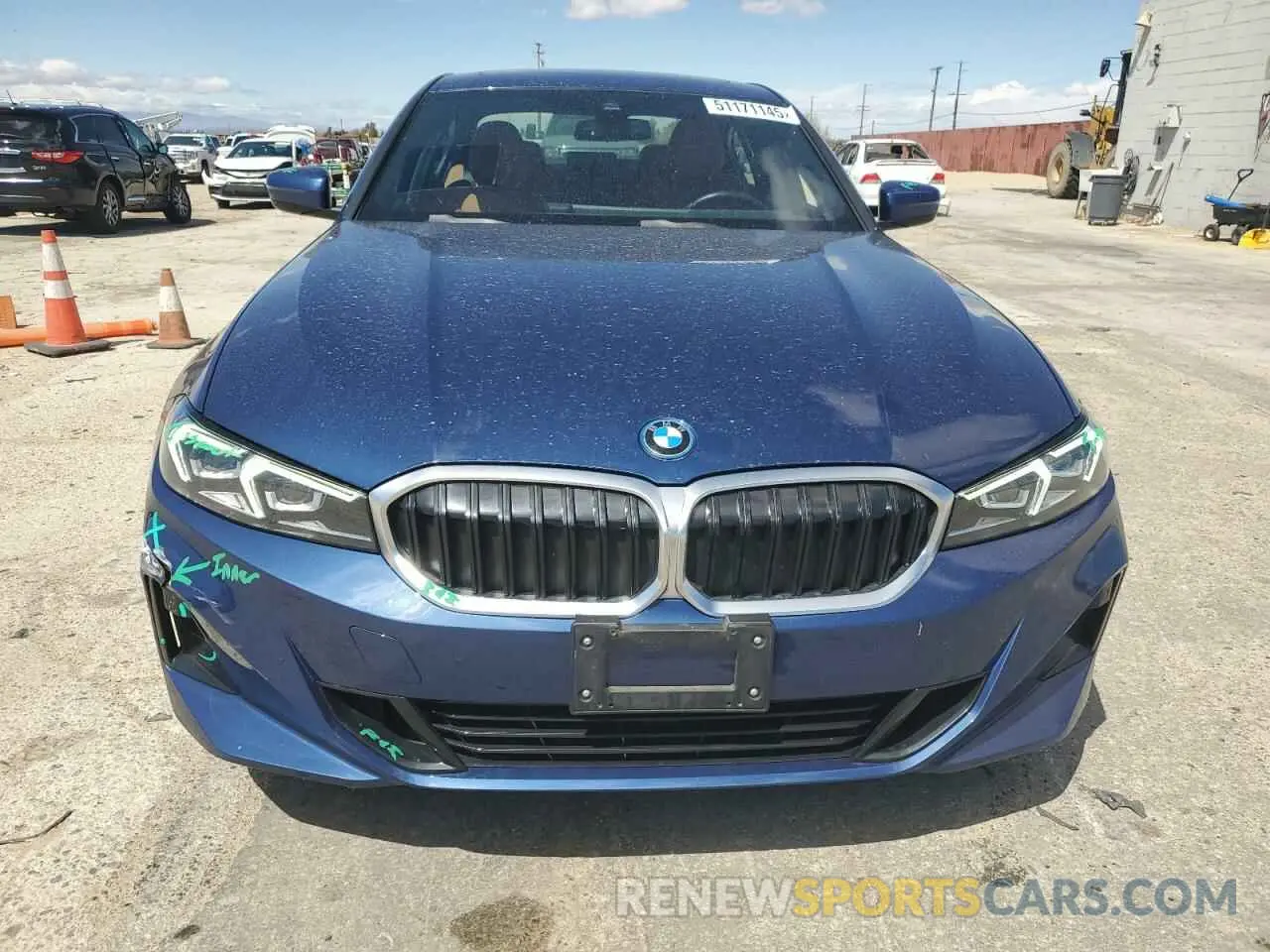 5 Photograph of a damaged car 3MW39FF0XP8D03121 BMW 3 SERIES 2023