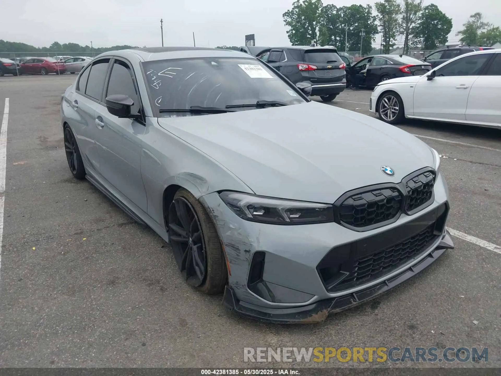 1 Photograph of a damaged car 3MW49FF00P8D77443 BMW 3 SERIES 2023