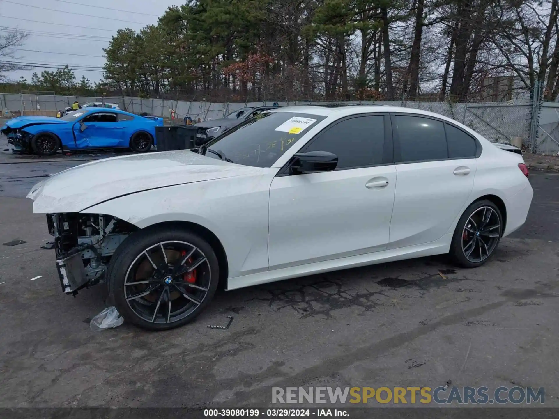 2 Photograph of a damaged car 3MW49FF09P8D52041 BMW 3 SERIES 2023