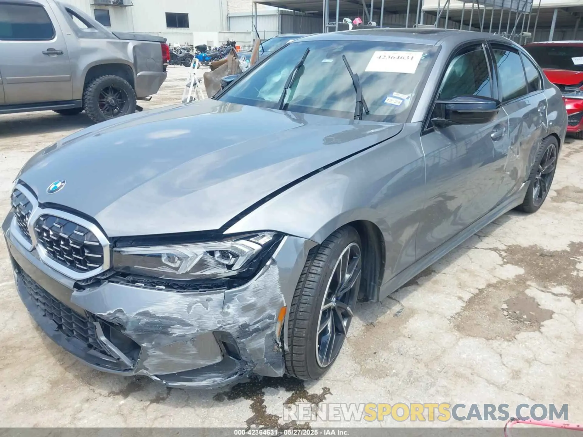 2 Photograph of a damaged car 3MW49FS01P8D06094 BMW 3 SERIES 2023