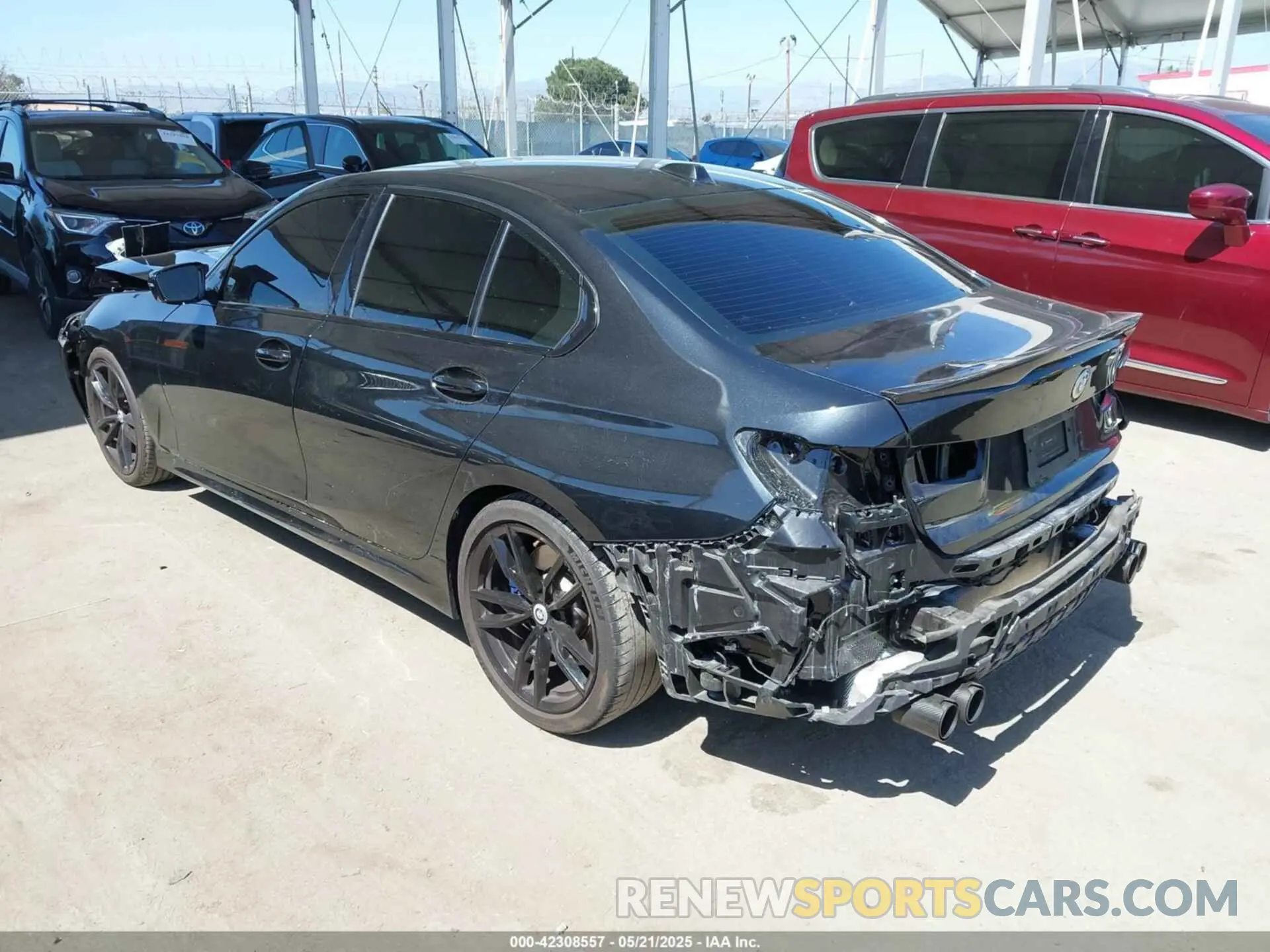 3 Photograph of a damaged car 3MW49FS01P8D52282 BMW 3 SERIES 2023