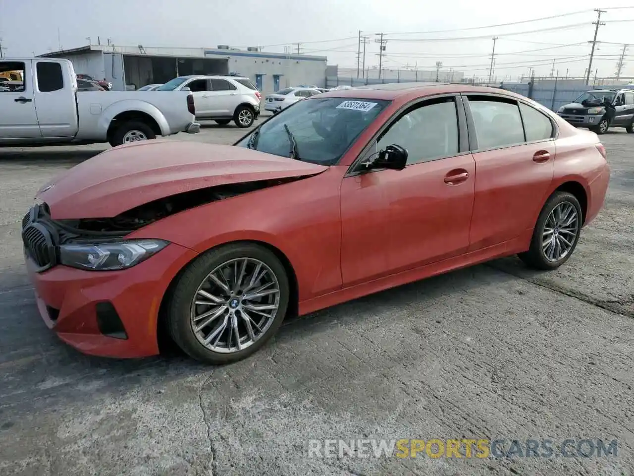 1 Photograph of a damaged car 3MW69FF00P8D11631 BMW 3 SERIES 2023