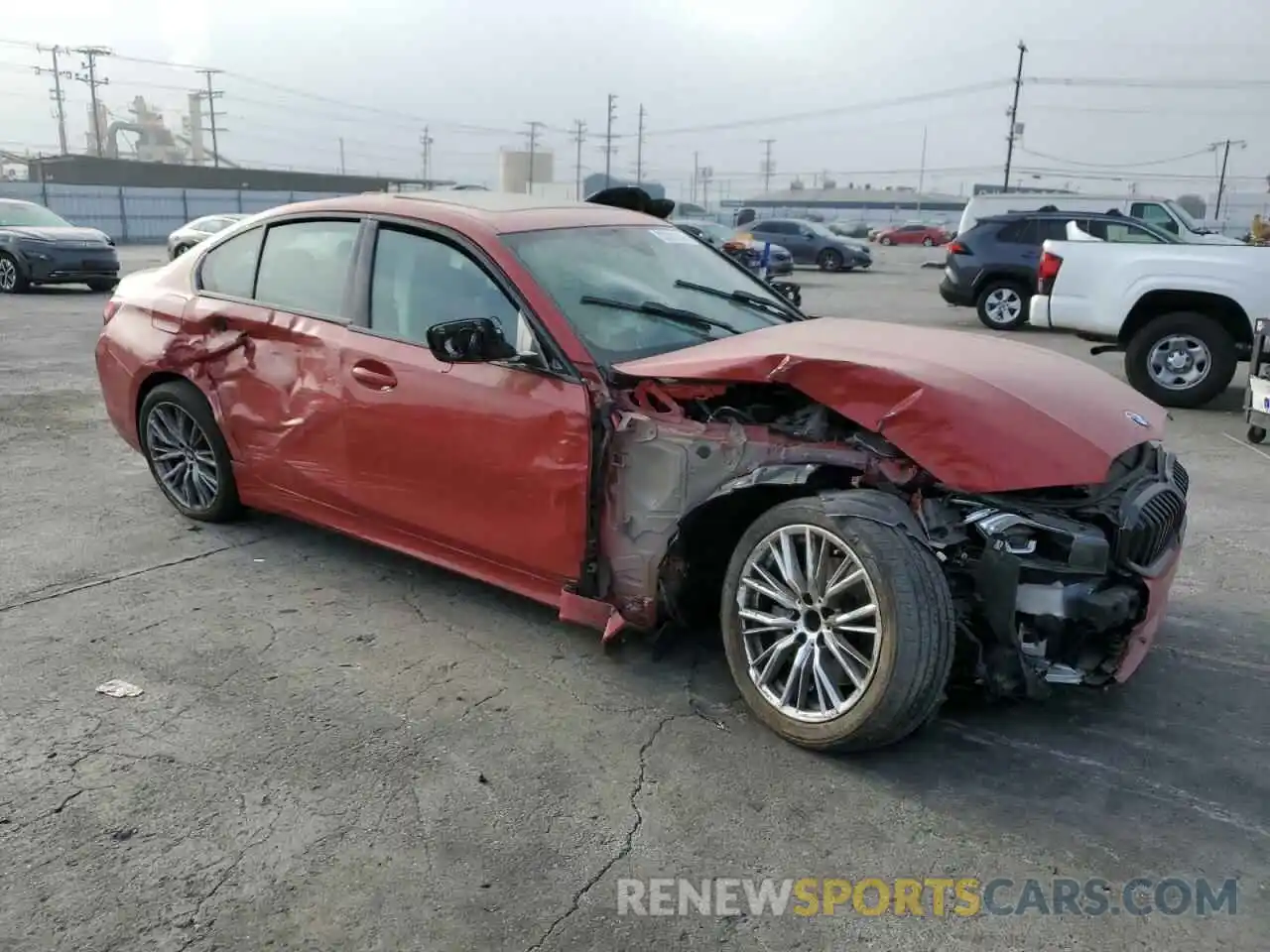 4 Photograph of a damaged car 3MW69FF00P8D11631 BMW 3 SERIES 2023