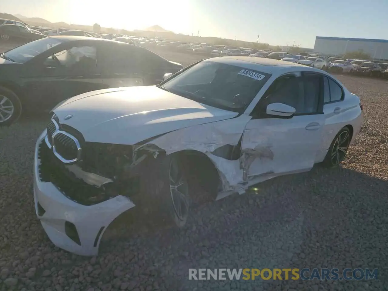 1 Photograph of a damaged car 3MW69FF02P8D10609 BMW 3 SERIES 2023
