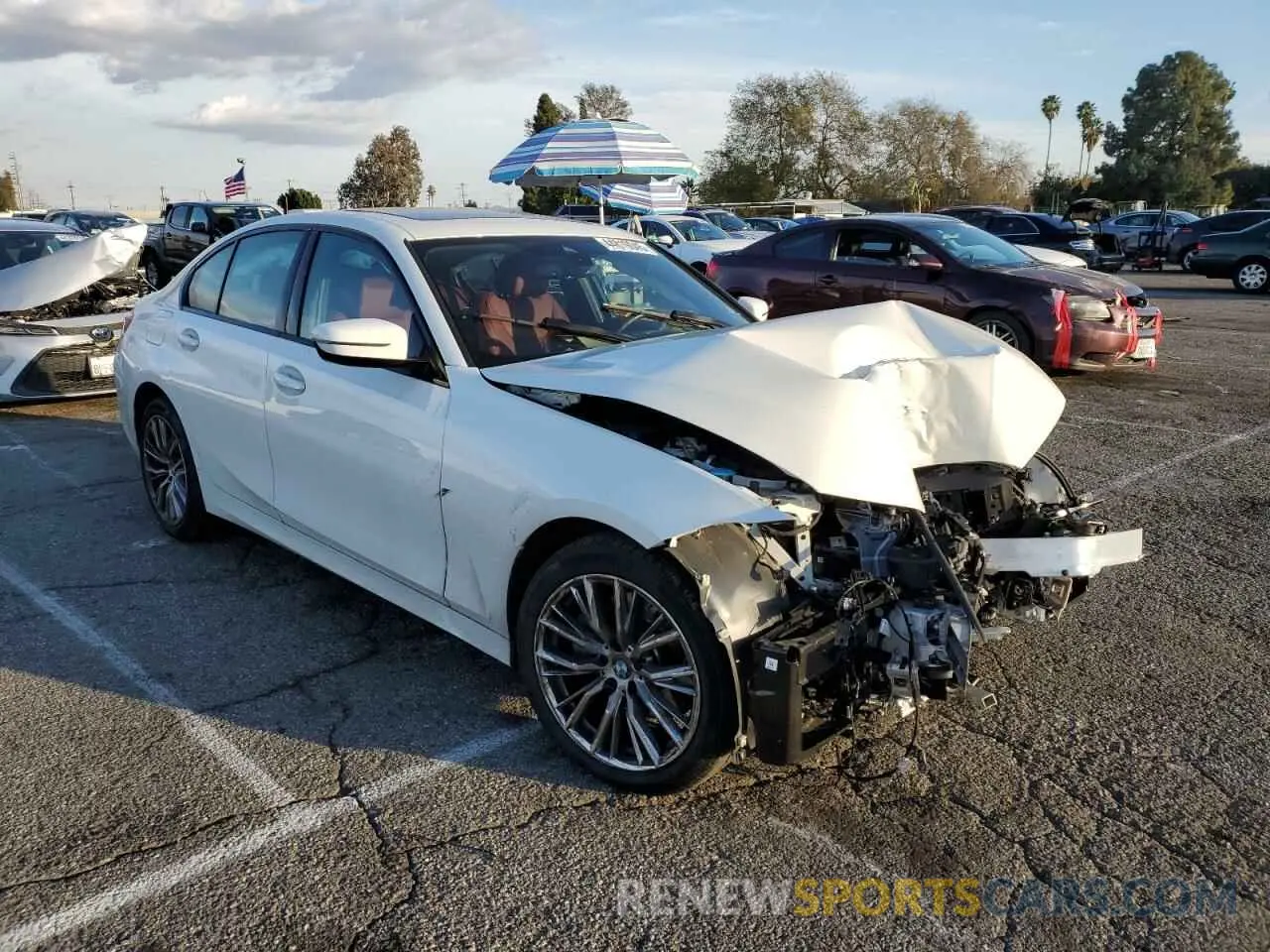 4 Photograph of a damaged car 3MW69FF05P8D73476 BMW 3 SERIES 2023