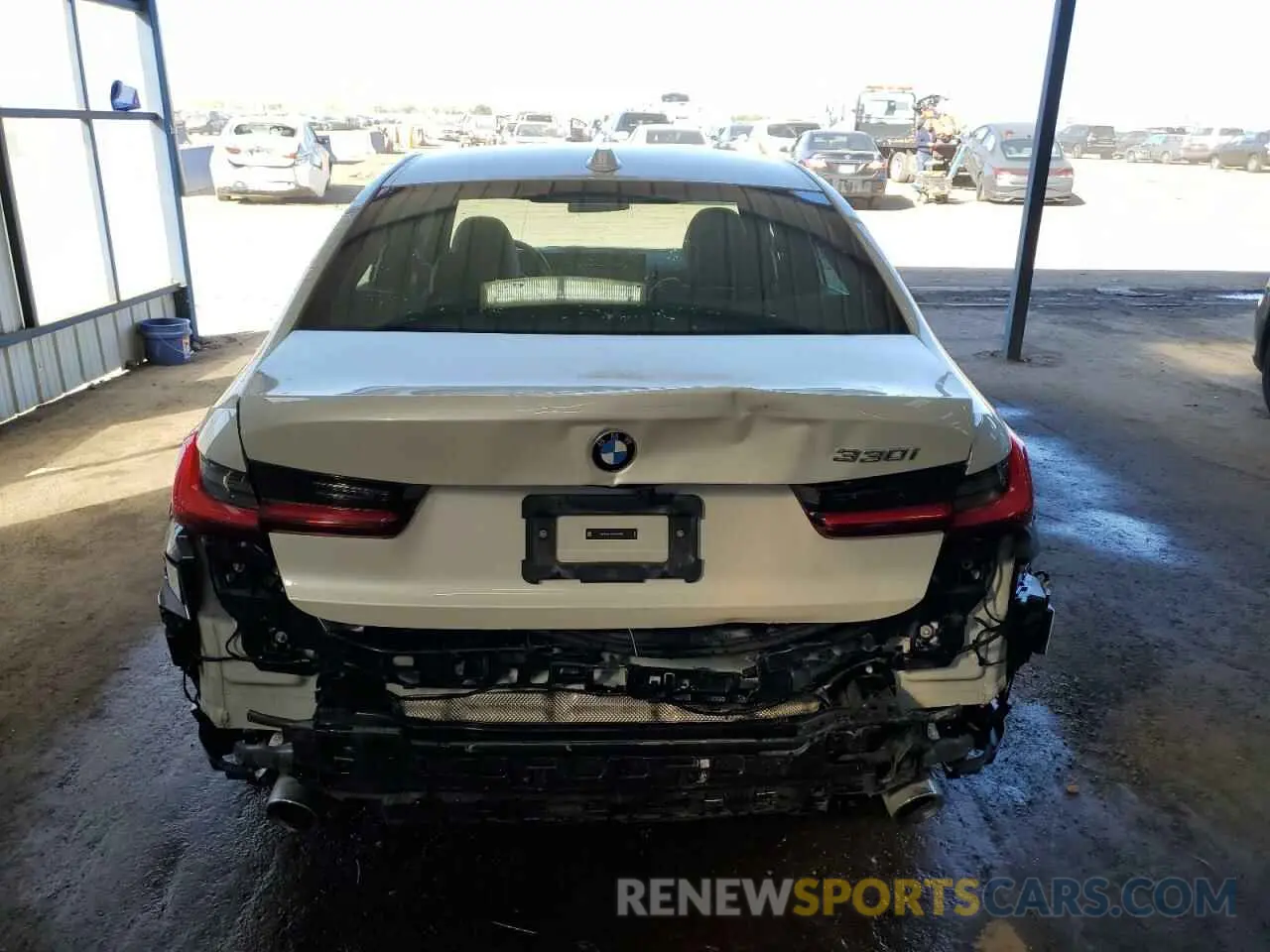 6 Photograph of a damaged car 3MW69FF06P8D56606 BMW 3 SERIES 2023