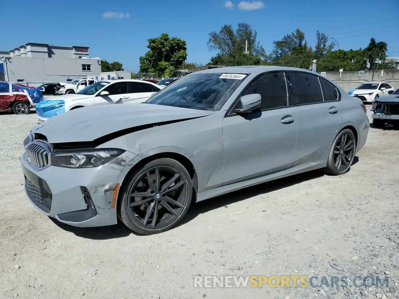1 Photograph of a damaged car 3MW69FF07P8C92236 BMW 3 SERIES 2023