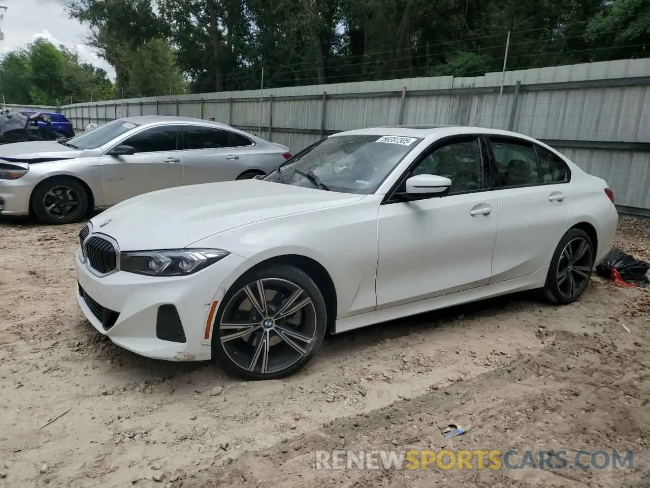 1 Photograph of a damaged car 3MW69FF08P8D45669 BMW 3 SERIES 2023