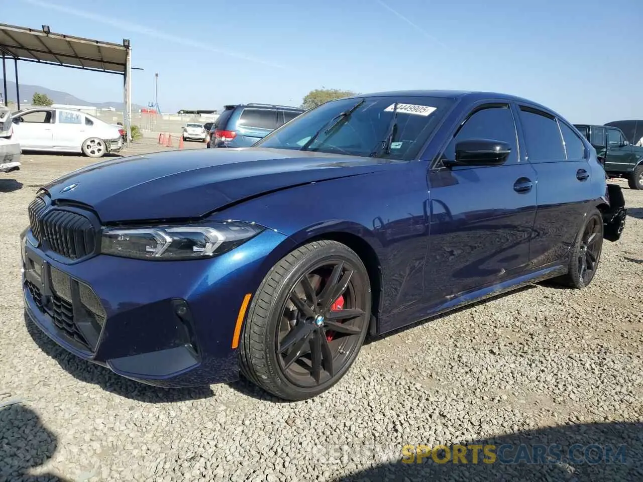1 Photograph of a damaged car 3MW69FF08P8D73195 BMW 3 SERIES 2023