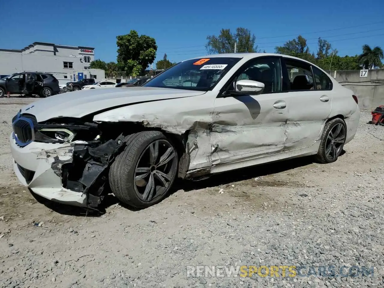 1 Photograph of a damaged car 3MW69FF09P8D29691 BMW 3 SERIES 2023