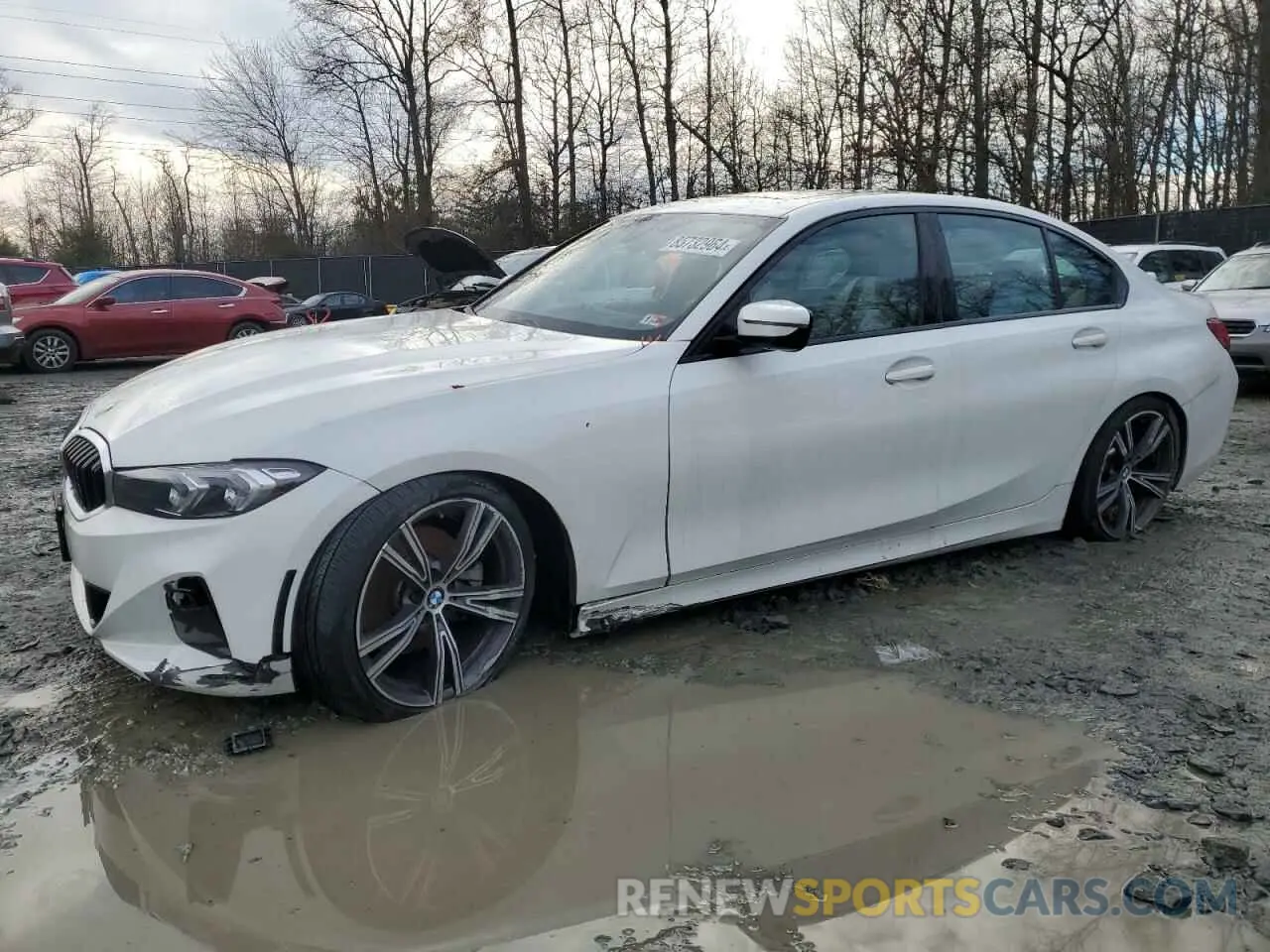 1 Photograph of a damaged car 3MW89FF00P8D08950 BMW 3 SERIES 2023