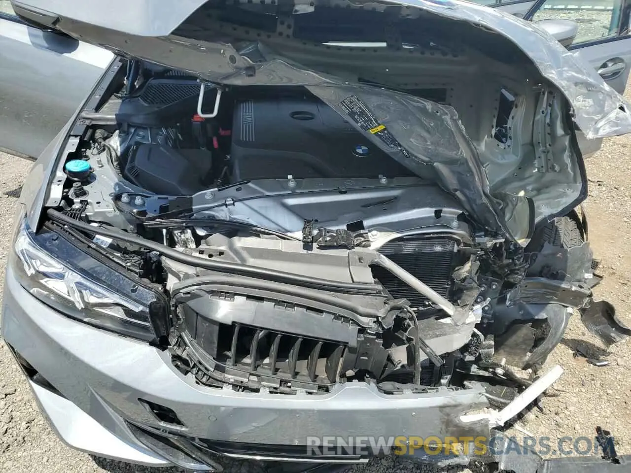 11 Photograph of a damaged car 3MW89FF02P8D33364 BMW 3 SERIES 2023