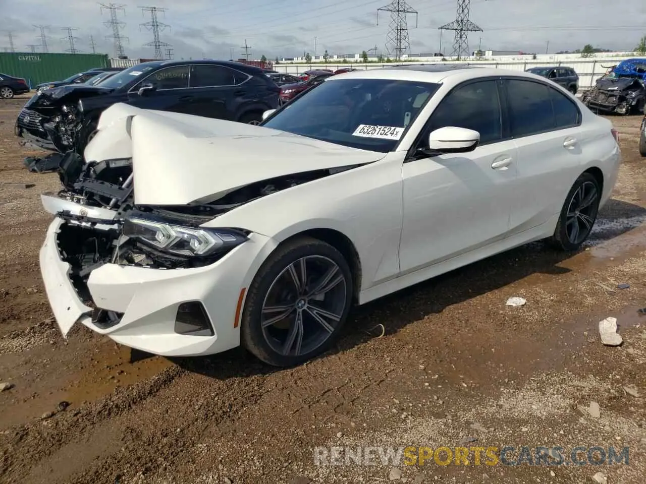 1 Photograph of a damaged car 3MW89FF03P8D10210 BMW 3 SERIES 2023