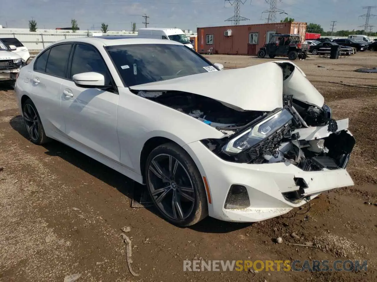 4 Photograph of a damaged car 3MW89FF03P8D10210 BMW 3 SERIES 2023