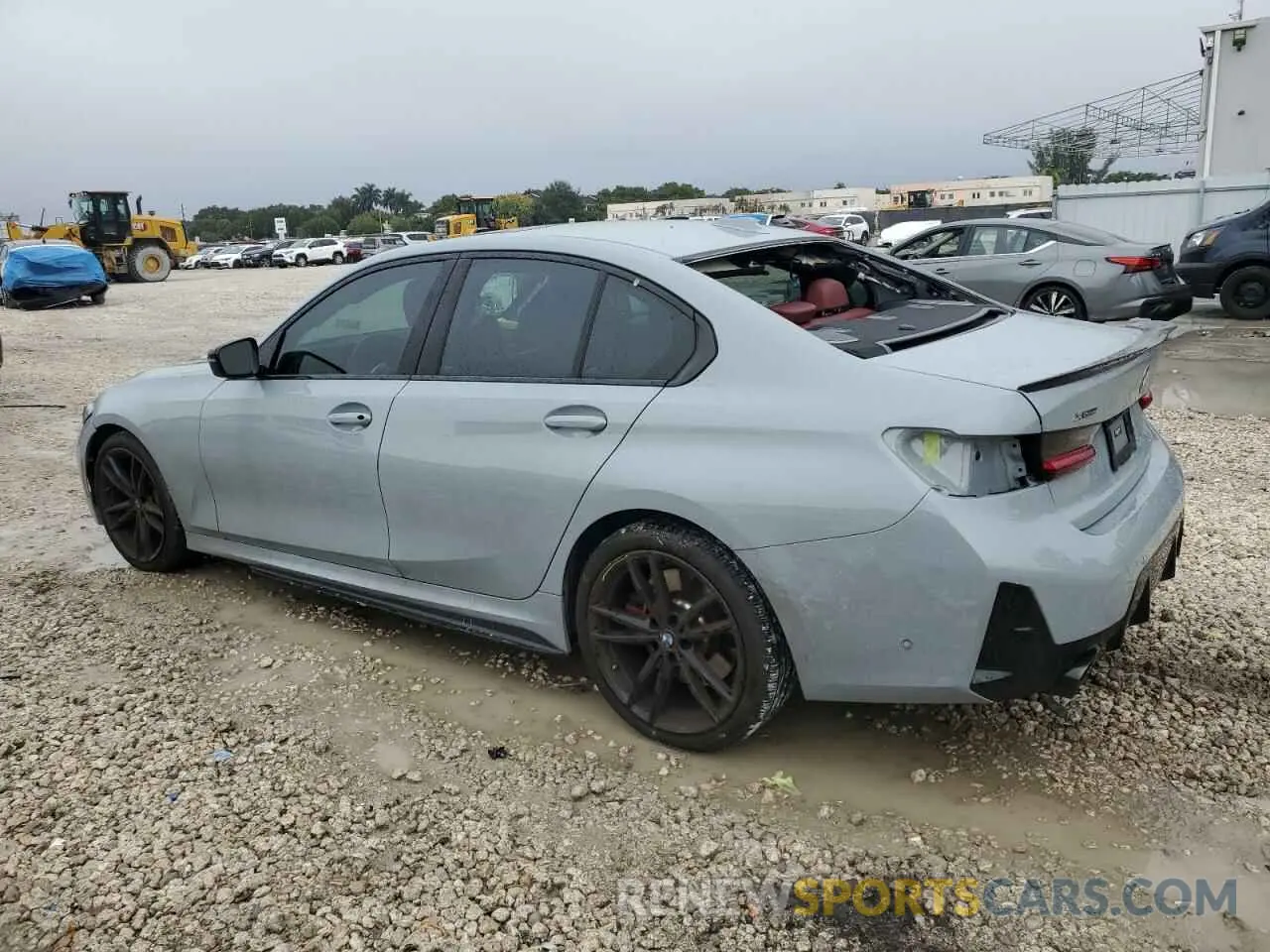 2 Photograph of a damaged car 3MW89FF04P8D31311 BMW 3 SERIES 2023