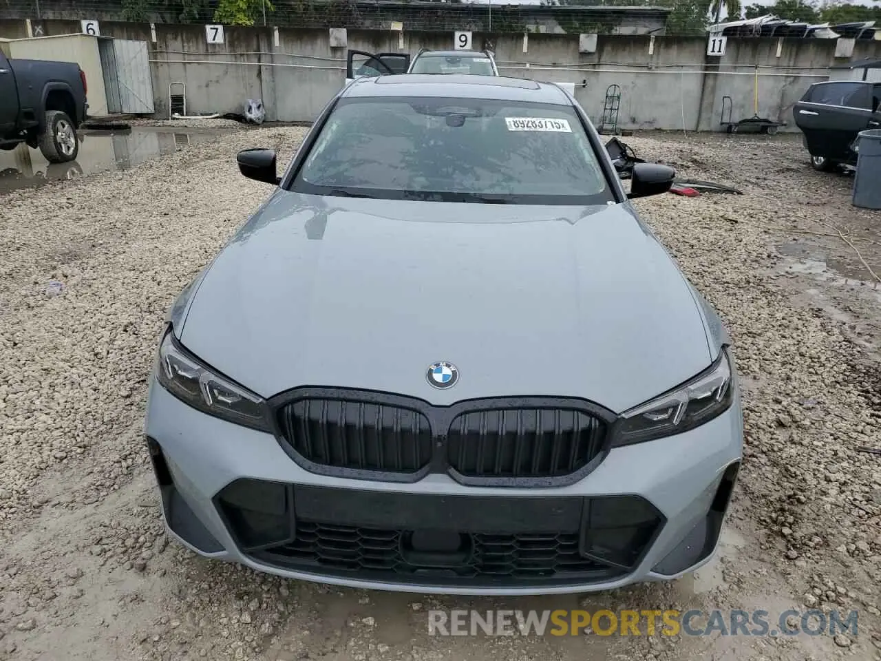 5 Photograph of a damaged car 3MW89FF04P8D31311 BMW 3 SERIES 2023