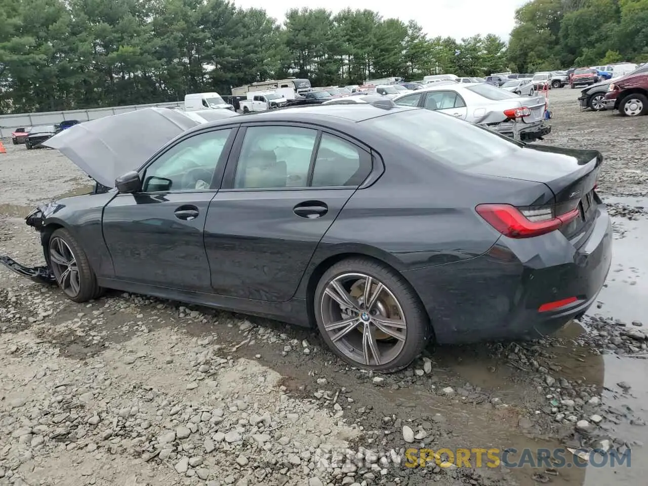 2 Photograph of a damaged car 3MW89FF08P8D45566 BMW 3 SERIES 2023