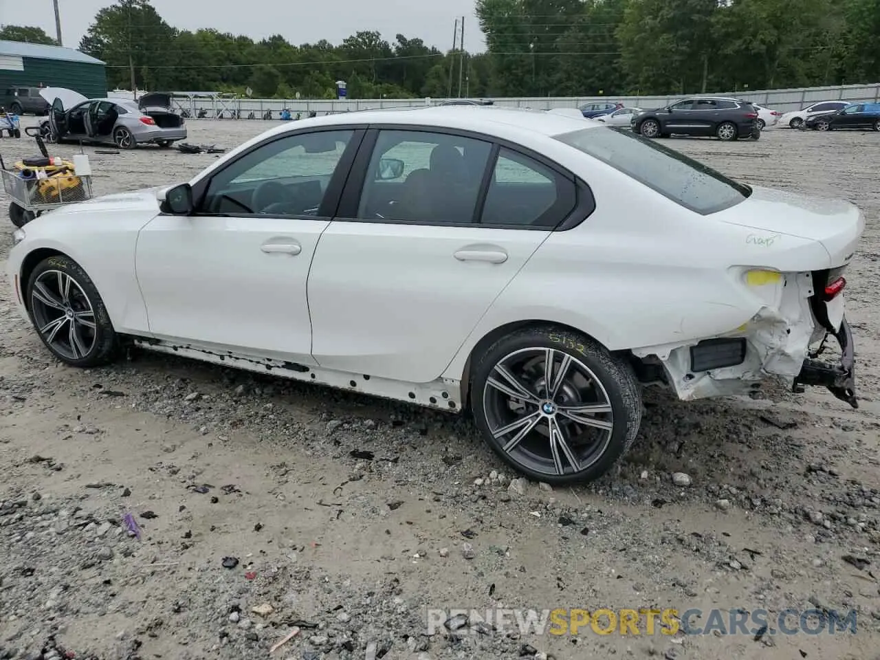 2 Photograph of a damaged car 3MW89FF09P8D71156 BMW 3 SERIES 2023