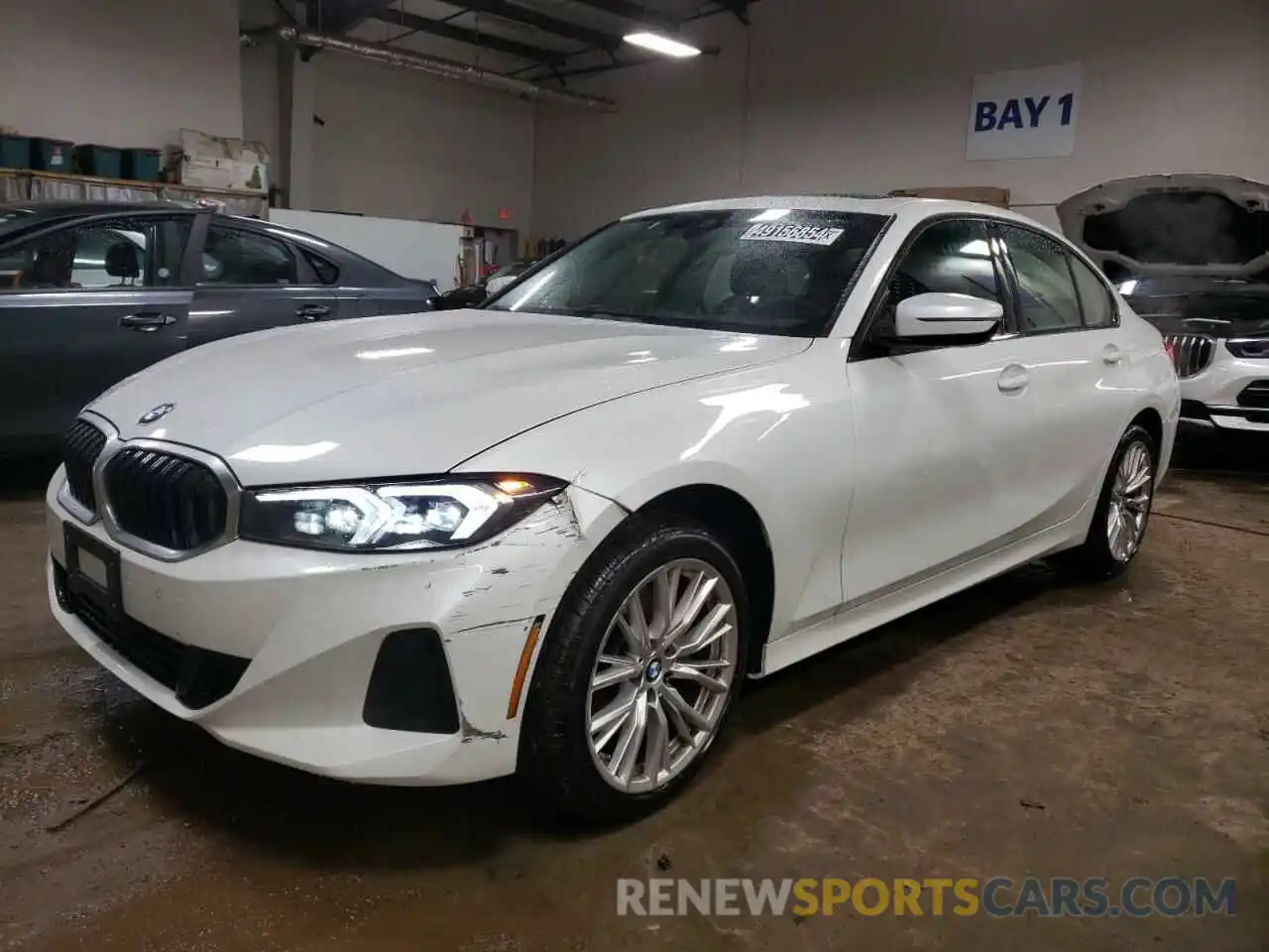 1 Photograph of a damaged car 3MW89FF0XP8D57136 BMW 3 SERIES 2023