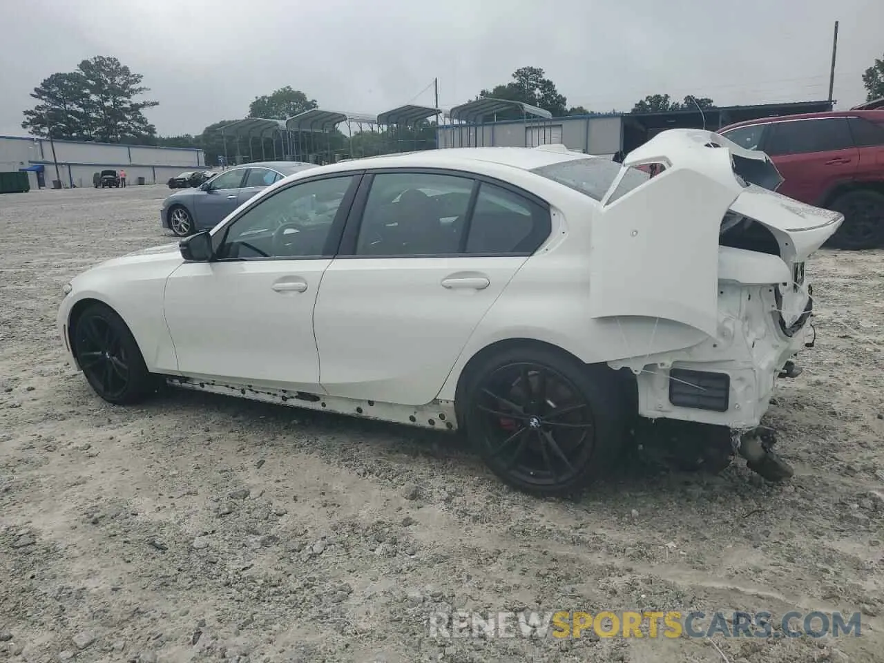 2 Photograph of a damaged car 3MW89FF0XP8D61090 BMW 3 SERIES 2023