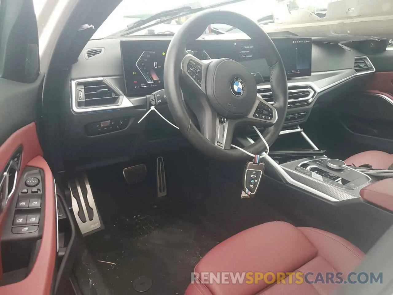 8 Photograph of a damaged car 3MW89FF0XP8D61090 BMW 3 SERIES 2023