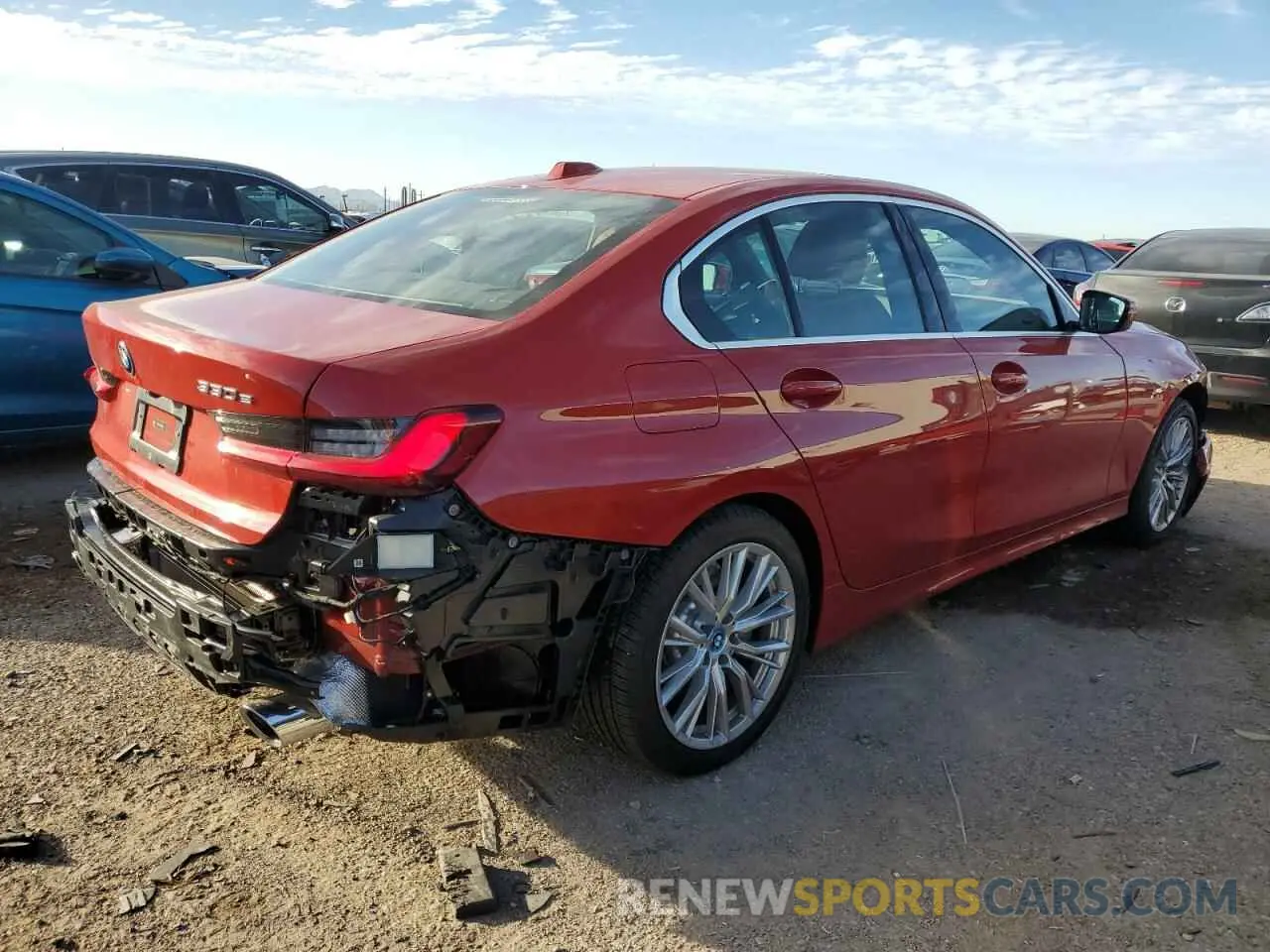 3 Photograph of a damaged car 3MW39FF01R8E69305 BMW 3 SERIES 2024