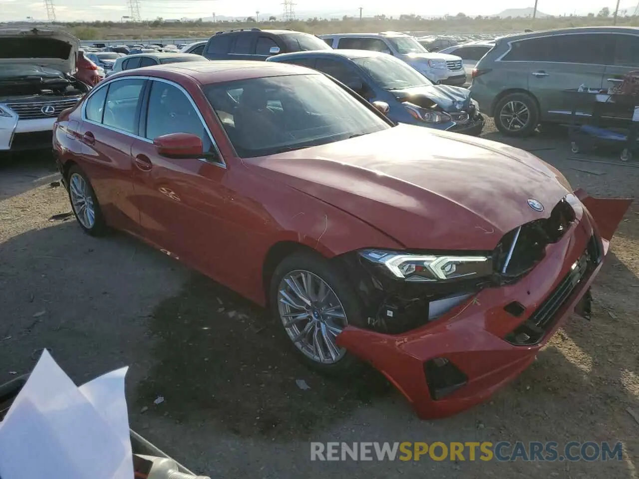 4 Photograph of a damaged car 3MW39FF01R8E69305 BMW 3 SERIES 2024