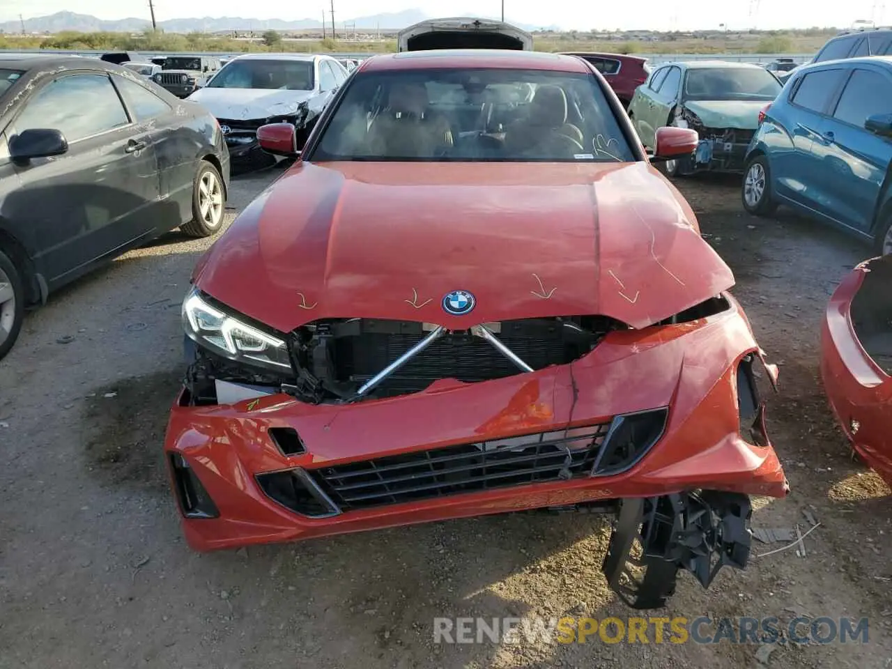 5 Photograph of a damaged car 3MW39FF01R8E69305 BMW 3 SERIES 2024
