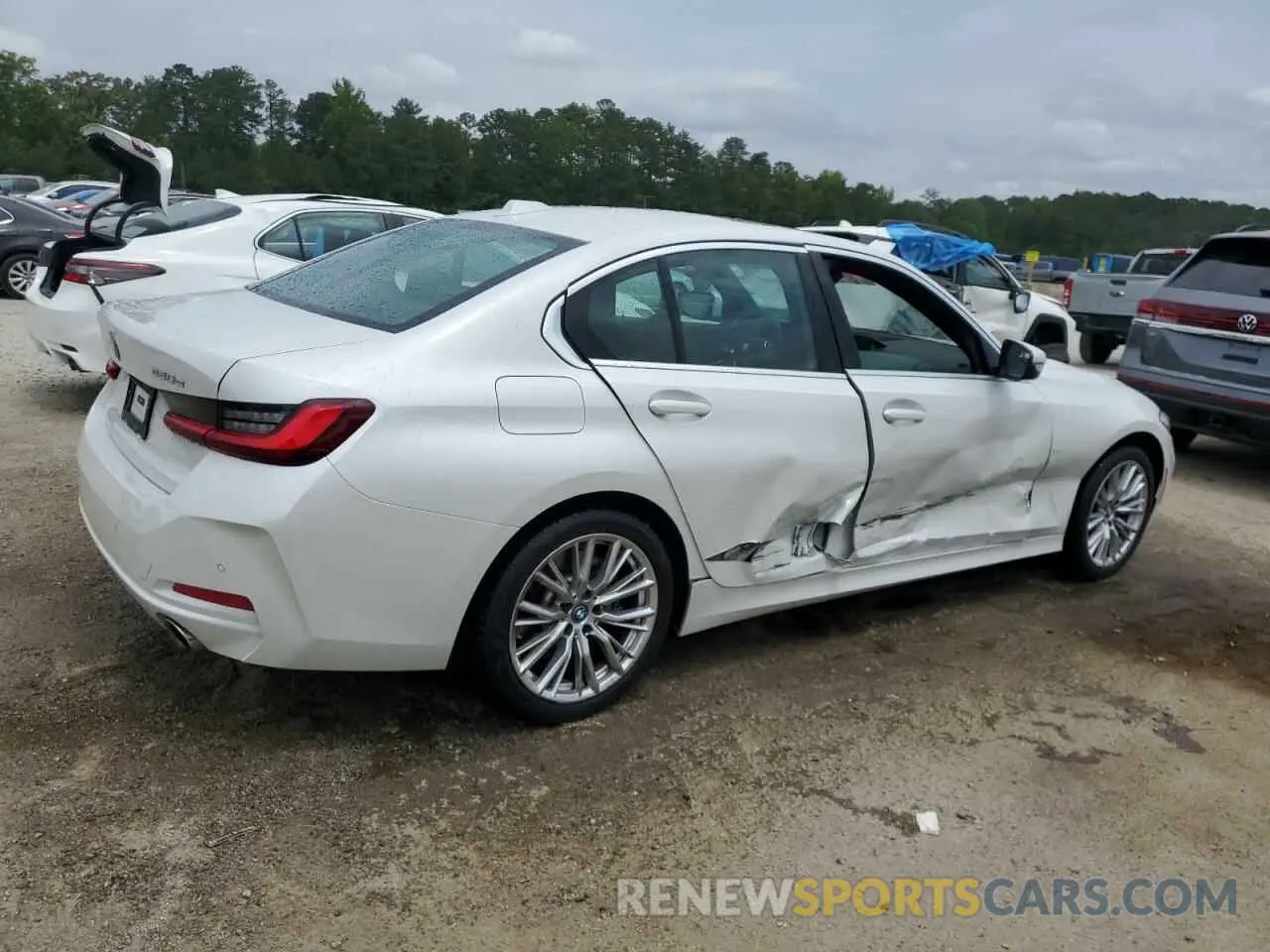 3 Photograph of a damaged car 3MW39FS03R8E68422 BMW 3 SERIES 2024