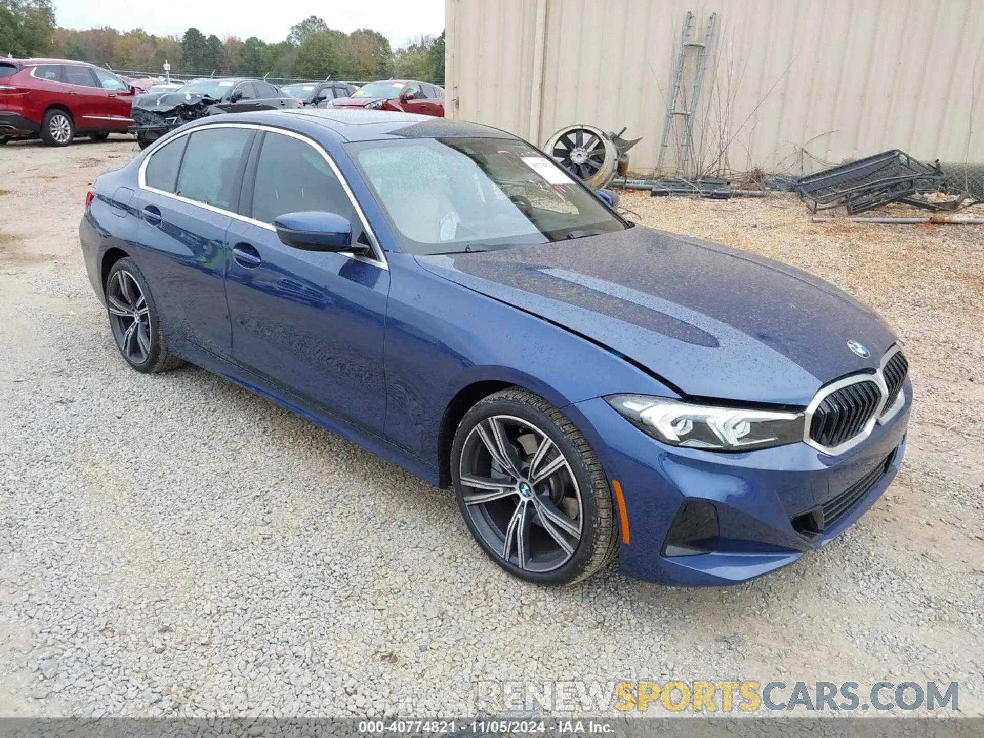 1 Photograph of a damaged car 3MW69FF00R8E17452 BMW 3 SERIES 2024