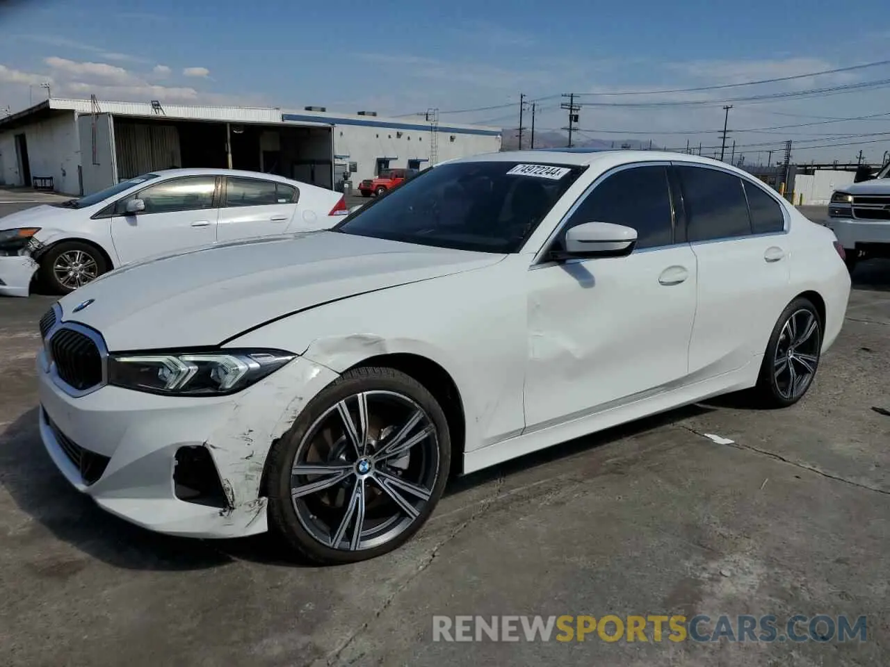 1 Photograph of a damaged car 3MW69FF00R8E26488 BMW 3 SERIES 2024